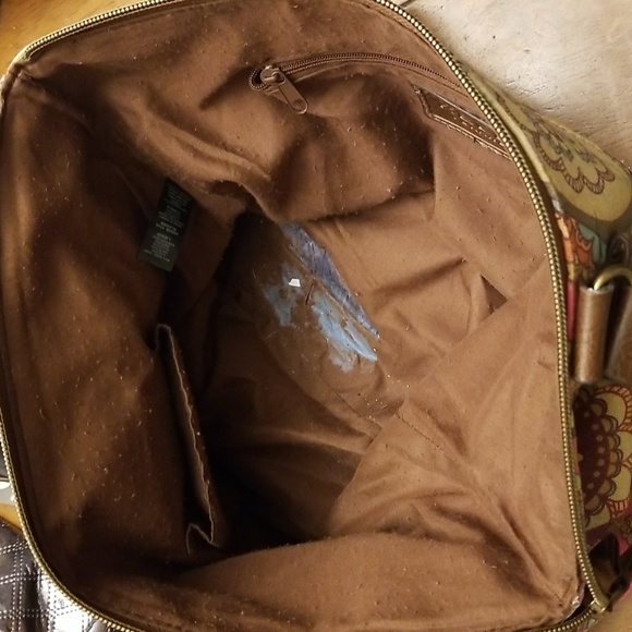 Relic bag with floral design - Picture 10 of 12